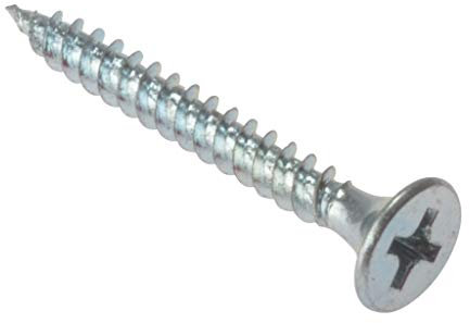 ForgeFix Drywall Screws Fine Thread | 3.5 x 32mm | Zinc Plated | Box 1000