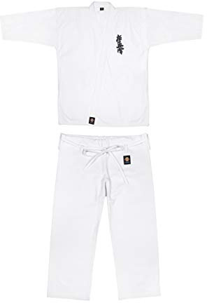 IKKEN Kyokushin Karate Dogi Gi Uniform | Adults & Children (10oz Premium Cotton, 160cm)