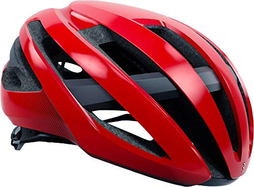 BBB Cycling Unisex-Adult Fahrradhelm Maestro | Damen und Herren | Airflow Cooling System Lightweight | Rennrad und E-Road | BHE-09 | Glänzend Rot M (55-58cm)
