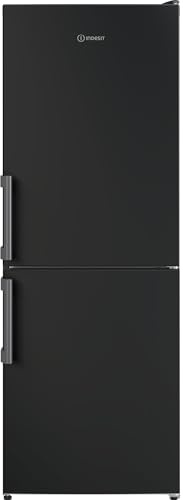 Indesit Low Frost Freestanding Fridge Freezer - Black - 13 Shopping Bags - E Rated - IB55 532 B UK