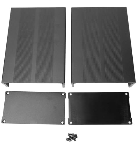 Controller Aluminum Box，55x106x150mm Aluminum Protective Circuit Board with Cooling Shell Can Be Used for External Enclosure Power Decoders, Controller GPS Circuit Board, Holding Circuit Board