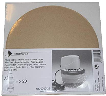 Filtro di carta per aspirapolvere con motore