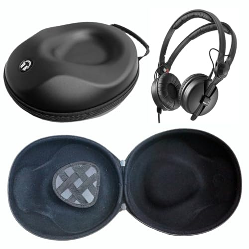 Headset resväska boxar för Sennheiser HD25-1 HD25 Adidas & Monster Ntune Clarity Element iSport Freedom ROC Freedom & Beats EP & Plantronics BackBeat FIT 500 hörlurar (Headsetbox)