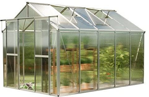 GFP Serra Saph 5 telaio in alluminio 259 x 322 cm, lastre a doppia parete di 8 mm