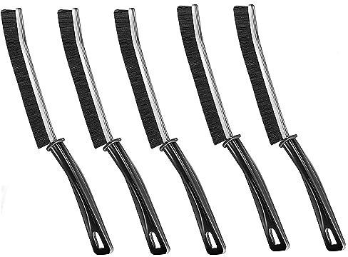 MEISO Brosse de Nettoyage des Crevasses, Bathroom Crevice Gap Cleaning Brush, Brosse à Joint Carrelage, Multifonctionnelle à Poils Rigide Brush, pour Barres de Fenêtre, Salle de Bains, Cuisine (5)