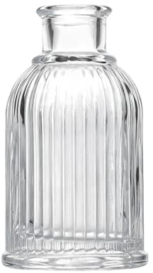 TUPANDY 100ml/3.3oz Empty Clear Glass Diffuser Bottle, Aromatherapy Container, Essential Oils Fragrance Accessories, DIY Replacement Reed Diffuser Sticks