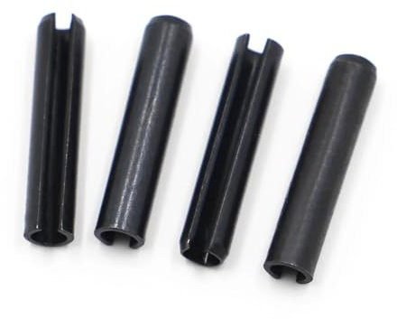 Pasadores Rectos Tipo Resorte Pasador de chaveta cilíndrico elástico de Acero Pasador M1.5 M2 M2.5 M3 M4 M5 M6 M8(12mm,M1.5)