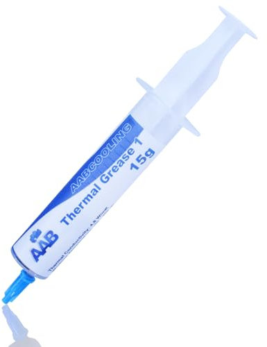 AABCOOLING Thermal Grease 1-15g - Wärmeleitpaste 4,8W/mK - CPU-PC Kühler Prozessor, Wasserkühlung, Laptop GPU Cooler - Hochleistungs - Paste mit Silber