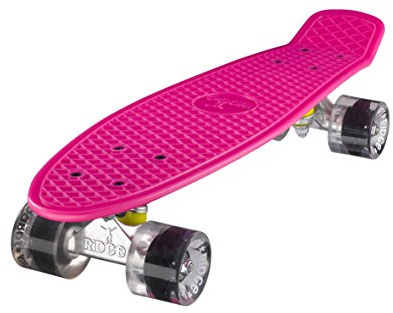 Ridge Skateboards Original Mini Cruiser 22, Hecho en el Reino Unido, 55cm