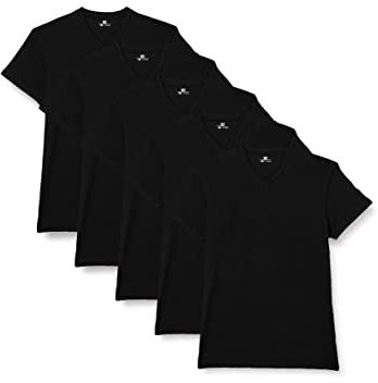 Lower East Herren Le156 T-Shirt, Schwarz, 3XL EU