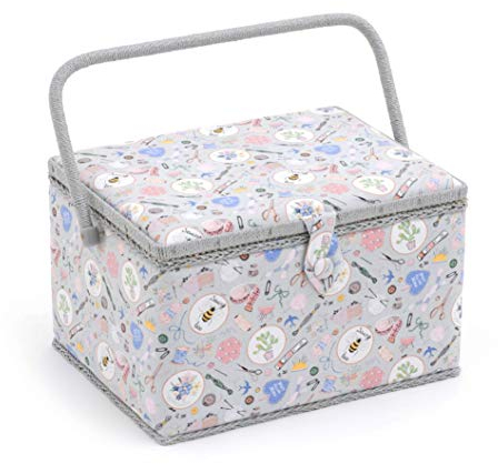 HobbyGift MRL 86 Sewing Box: Large, Assorted, 23.5 x 31 x 20cm