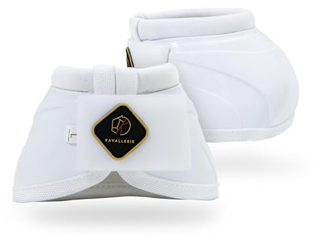 Kavallerie PRO-K Soft No Turn Bell Boots Ultimate Hoof Protection, with Anti-Spin Fastening System, Durable & Prevents Overreaching