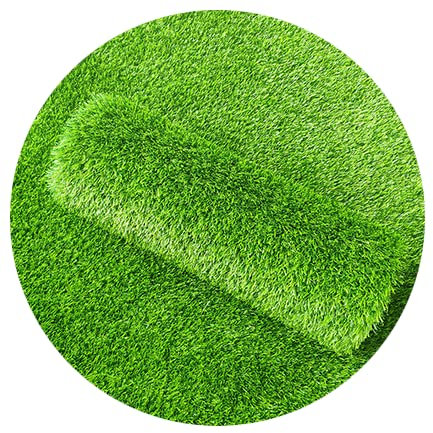 Artificial Grass 10m x 20mm Pile Height Natural Looking Astro Garden Lawn for Patio Balcony Outdoor and Indoor Use Self Draining Realistic Fake Grass Turf 1 Roll of 10m x 1m (L x W)