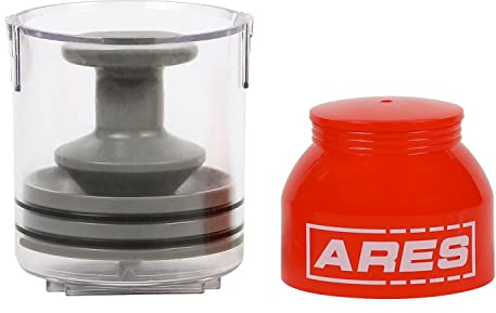 ARES 54035 – Deluxe Bearing Packer – Quickly and Easily Flushes Old Grease and Repacks Wheel Bearing – Fill with Grease Gun or by Hand – Durable Polycarbonate Construction
