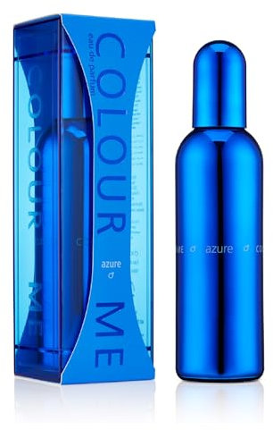 COLOUR ME Azure Profumo da uomo, Eau de Parfum 100 ml, fragranza di lusso - Dopobarba da uomo, persistente Fragranza di Milton-Lloyd, 100ml