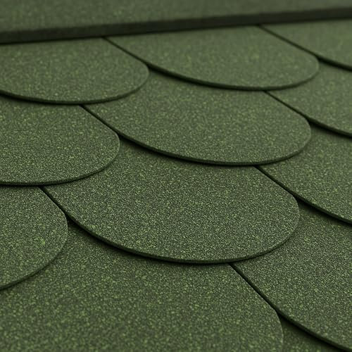 Bardeaux bitumineux Beaver B-Green, Couleur Vert - Bitume toiture