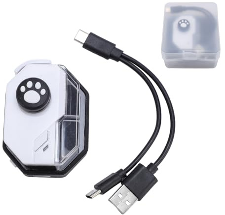 MENDUNER Bluetooth Mobile Game Controller, Mobile Game Joystick, Gaming Trigger, Smart Macro Recording, Automatic Hanging & Intelligent Pressure Control