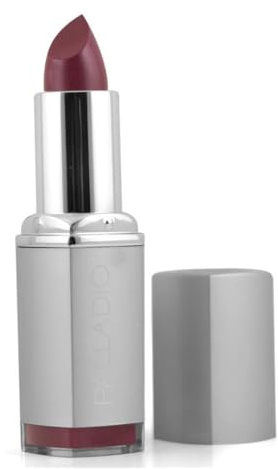 Palladio Herbal Lipstick, Rich Pigmented and Creamy, Infused with Aloe Vera, Chamomile & Ginseng, Prevents Lips from Drying, Combats Fine Lines, Long Lasting Lipstick, Wine Shine