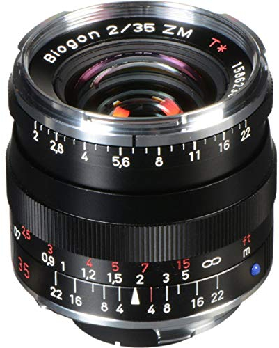 Carl Zeiss 1365-659 - Objetivo telemétrico para Montura Leica M - Biogon T 2/35 ZM, Color Negro