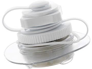 Luftventil für Schlauchboot, Asudaro 22mm Kajak Ventil Luftventil Aufblasbare Boot Schlauchboot Ventil Ersatz Schraube Luftventil für Fischerboote, Aufblasbare Schlauchboot Floß Pool Boot,Weiß