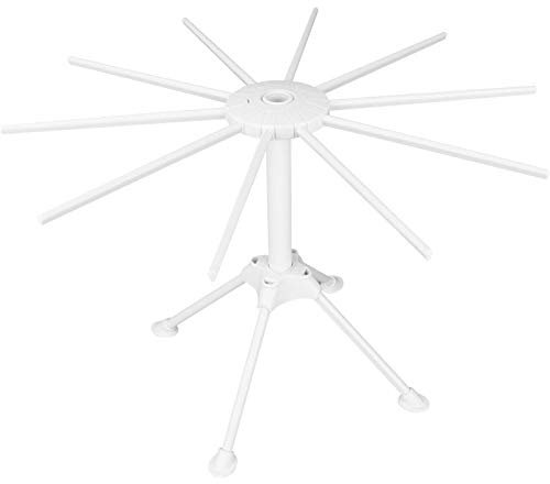 AUNEVN Rejilla para Secado de Pasta, Soporte para Secado de Fideos Plegable, Soporte para Secador de Espagueti de 10 para Hacer Pasta