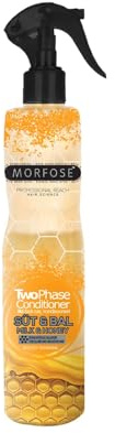 Morfose Milk & Honey Acondicionador de 2 fases – Acondicionador para el cabello con extracto de leche y miel para un cuidado intensivo y brillo – 400 ml
