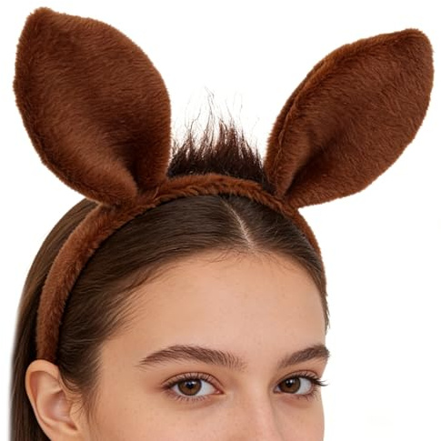 Bandeau mignon pour fille, taille 26 x 20 x 3 cm, bandeau de spa, pour laver le visage, masquer la lune, spectacles, voyage, maison de vacances, salle de bain