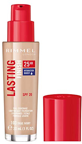 Old Product & Packaging - Rimmel Lasting Finish 25 Hour Foundation True Ivory