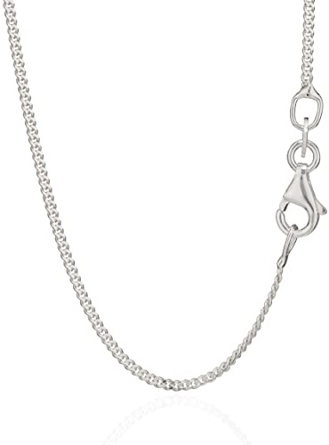 NKlaus 925 chaîne en argent sterling PANZERKETTE 45cm chaîne royale 1,20mm de large 2,14gr 5180