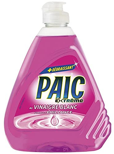 PAIC - Extreme Liquide Vaisselle Vinaigre Blanc 500Ml - le Lot De 4
