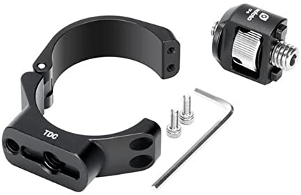 Leofoto TDC-36 + CF-9 36mm Clasp/Collar + 3/8 Screw Stud. Accessory Mount/Port for Tripod Leg