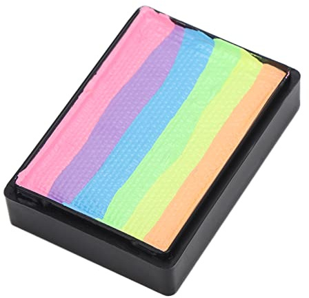 Caiqinlen Face Paint Palette, Professional Body and Face Paints Multifunctional 6 Colors Painting Makeup Palette for Cosplay, Party and Halloween Makeup﻿