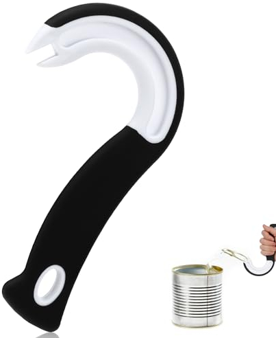Molain Ring Pull Dosenöffner - Tragbarer Zugring für Konserven, J-förmiger Küchenhelfer Flaschenöffner Leicht zu öffnen (1pc)