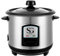 SG Traders Rice Cooker with Steamer Electric and Automatic Cooking, Warmer Function Cook Healthy, Removable Non-Stick Bowl, Non-Stick Inner Pot Cook & Warm Functions Stainless Steel Exterior- 2.8L