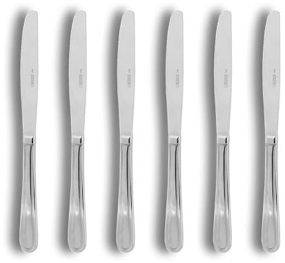 OGO LIVING - Lot 6 couteaux à dessert filla 20cm en acier inoxydable - 5014152