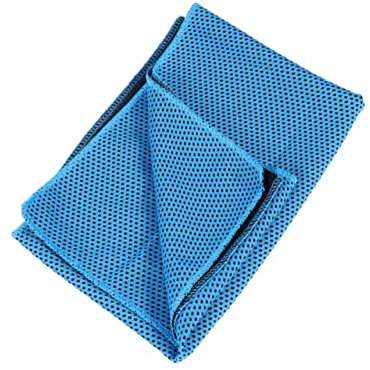 Gatuida Mikrofaser Kühlendes Handtuch Kälte Handtuch Für Yoga Fitness Hellblau Leicht Saugfähig Und Schnelltrocknend Robust Und Langlebig