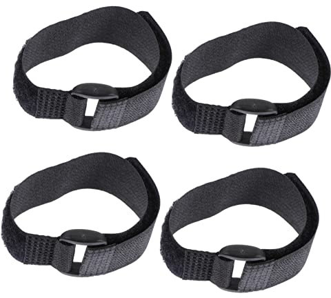 VANZACK 4stücke Pack Hahnenhalsbänder Nylon-hahnhalsband Geräuschdämpfende Für Hühner Geflügelzubehör Anti-krähen-Halsband Verstellbar Für Farm Und Zuhause