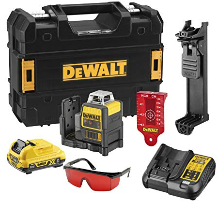 DeWalt - Laser à lignes 1 pièce, Noir/jaune - DCE0811D1R-QW