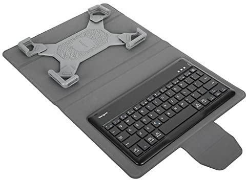 Targus Funda para Tablet Universal Pro-tek™ con Teclado para Tablets de 9 a 11 Pulgadas (español) - THZ861ES, Negra