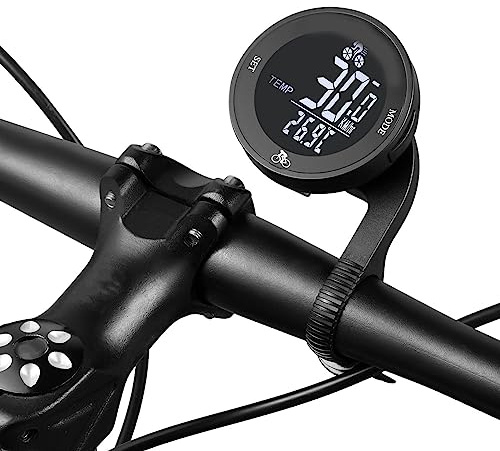 Dpofirs Velocímetro de Bicicleta Odómetro Inalámbrico para Bicicleta Computadora de Bicicleta con Pantalla LCD, Computadora de Bicicleta Computadoras de Ciclismo a Prueba de Agua