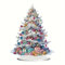 Syntego 5D Christmas Tree Decoration Painting Kit I DIY Art Set with Presents, Acrylic Tabletop Decoration & Crystal Rhinestone
