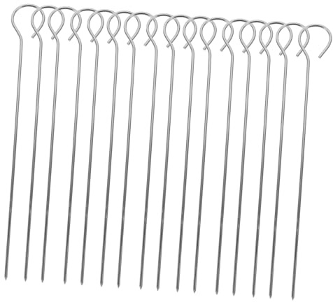 JECOMPRIS 50 piezas Brochetas Inoxidable para Asar y Parrillar Skewers Resistentes y Reutilizables Utensilios de Barbacoa para Fiestas y Cocinas