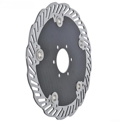 Frein à disque de vélo avec verrouillage central à six boulons, matériau et design en fibre de carbone optimisés pour les performances des vélos de route et de montagne (verrouillage central 140 mm)