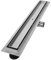 VILSTEIN Duschrinne 70cm | Befliesbar | Edelstahl Bodenablauf Komplettset | Extra flach | Siphon mit Geruchsstop | Haarsieb