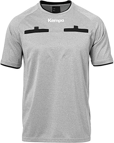 Kempa Herren Schiedsrichter Trikot, Dark grau Melange, XL