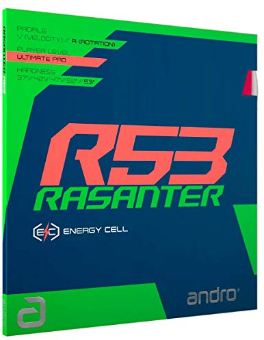 ANDRO Belag Rasanter R 53, schwarz, 2,3 mm