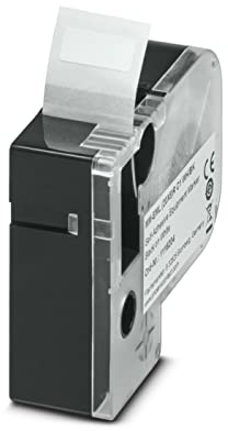 Phoenix Contact 1116204 Label, Roll, White/Black, unlabeled, 20 mm x 8 mm