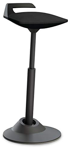 aeris Muvman High Stehhocker – ergonomische Stehhilfe – Stehsitz für gesundes und aktives Sitzen und Stehen – Stehstuhl höhenverstellbar mit 60-93 cm Sitzhöhe