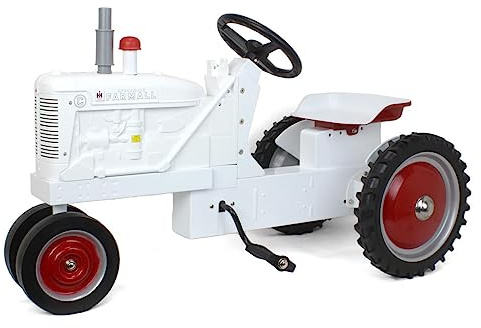 ERTL Farmall C White Demonstrator Pedal Tractor, Farmall 100th Anniversary, ERTL Limited Series ZFN44214