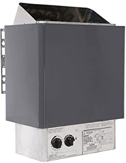 Kit generador de ducha de vapor, Calentador de sauna 9kw 8kw 6kw 4.5kw 3kw Home Sauna horno de sauna horno de vapor seco horno de sudor equipo de sudor for máx.105.9 pies cúbicos para uso doméstico co